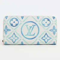 極美品 ルイヴィトン M82468 モノグラムジャガード ジッピーウォレット 楽天市場】LOUIS VUITTON ジッピーウォレット M82468 モノグラム