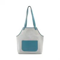 エルメス ジャルディニエ トワルアッシュ ブルージーン シルバー金具