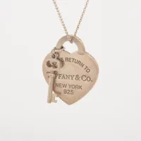 ティファニー リターントゥティファニー ハートキー 925 ネックレス シルバー