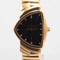 ハミルトン ベンチュラ H243010 GP QZ 黒文字盤