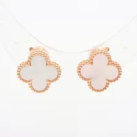 ヴァンクリーフ&アーペル ヴィンテージアルハンブラ シェル 750(YG)