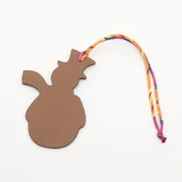 エルメス プティアッシュ ヴォーエプソン チャーム ブラウン ＡＢランク