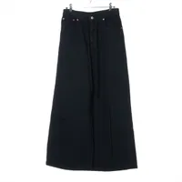 MM6 コットン デニムパンツ 24AW ブラック ＡＢランク
