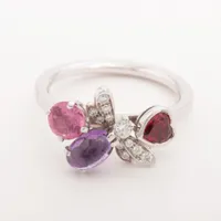 ショーメ アトラップモワ 色石 ダイヤ 750(WG)