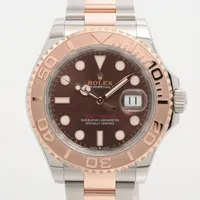 ロレックス ヨットマスター 126621 SS×PG AT チョコレート文字盤
