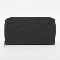 ヴィトン エピ ジッピーウォレット M61857 ラウンドジップウォレット ノワール ＡＢランク