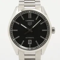 タグホイヤー カレラ キャリバー5 WBN2110 SS AT 黒文字盤
