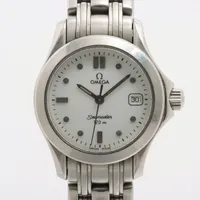 オメガ シーマスター 120m 2571.20 SS QZ 白文字盤