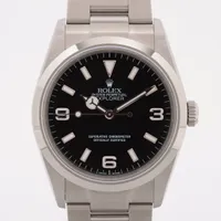 ロレックス エクスプローラーⅠ 114270 SS AT 黒文字盤