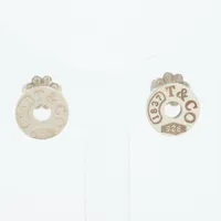 ティファニー 1837 サークル 925 ピアス(両耳用) シルバー ＡＢランク