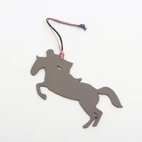 エルメス プティアッシュ トゴ×ヴォーエプソン チャーム エトゥープ×アネモネ Ａランク