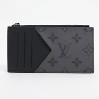 ルイヴィトン カードホルダー フラグメントケース ルイ・ヴィトン モノグラム エクリプス コインカードホルダー M25843