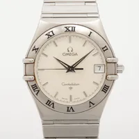 オメガ コンステレーション SS QZ 白文字盤