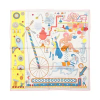 エルメス カレ90 Tea for Two ティー フォー トゥー シルク