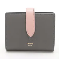 CÉLINE グレー レザー キーケース セリーヌ レザー キーケース グレー ABランクの買取参考価格