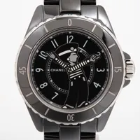 シャネル J12 ラパウザ 38mm H7609 SS AT 黒文字盤 ＡＢランク