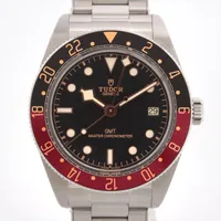 チュードル ブラックベイ GMT 7939G1A0NRU SS AT 黒文字盤 Ａランク