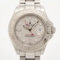 ロレックス ヨットマスター 16622 SS×PT AT シルバー文字盤
