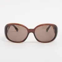 HBE01-11 シャネル サングラス カメリア ロゴ 56□16 シャネル カメリア 5246-A プラスチック サングラス ブルー ABランク