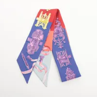 HERMES - エルメス HERMES スカーフ カレ90 LES FEUX DE LESPACE