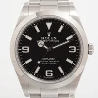 ロレックス エクスプローラーⅠ 214270 SS AT 黒文字盤