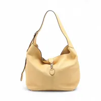 グッチ ジャッキー1961 レザー ショルダーバッグ イエロー Ａランク