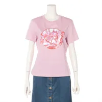 エルメス コットン Tシャツ 22SS ピンク Ａランク