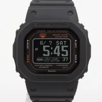 カシオ Gショック DW-H5600-1JR SS×ラバー ソーラー デジタル文字盤 Ａランク