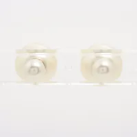 ディオール トライバル GP×フェイクパール ピアス(両耳用) ゴールド ＡＢランク