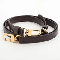 ヴィトン J00276 レザー ショルダーストラップ JJ4204 ブラウン ＡＢランク