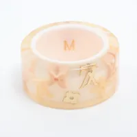 ヴィトン バーグファランドール M65816 レジン リング クリア ＡＢランク