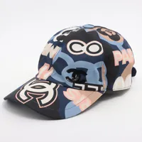 シャネル ココマーク ロゴ コットン キャップ 23P マルチカラー ＡＢランク