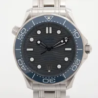 オメガ シーマスター ダイバー300 コーアクシャル マスタークロノメーター 210.30.42.20.06.001 SS AT グレー文字盤
