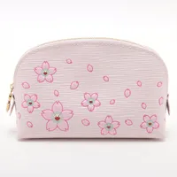 ヴィトン LV×TM ポシェットコスメティックPM M14052 ポーチ ピンク Ａランク