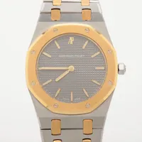 オーデマピゲ ロイヤルオーク SS×YG QZ グレー文字盤