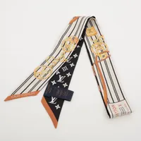 ヴィトン バンドーBB マイ ネヴァーフル M96565 シルク スカーフ MR1215 Ａランク