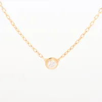 カルティエ ダムール SM ダイヤ 750(YG)