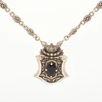 ジャスティンデイビス タイニークロス 925 ネックレス ＡＢランク