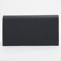 エルメス シチズンツイルロング シルクイン エバーカラー ネイビー シルバー金具 Ａランク
