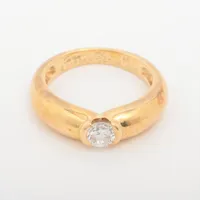 カルティエ エリプス ダイヤ 750(YG)