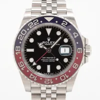 ロレックス GMTマスター Ⅱ 126710BLRO SS AT 黒文字盤