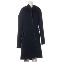 ヴィトン ウール ラップコート 19SS ブラック ＡＢランク