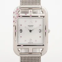 エルメス ケープコッド CC1.233 SS QZ シェル文字盤