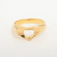 ティファニー オープンハート 750(YG)