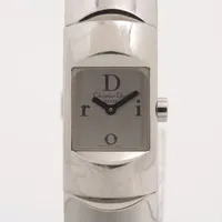 クリスチャンディオール ディオリフィック D102-100 SS QZ シルバー文字盤