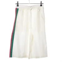 グッチ ナイロン ショートパンツ ホワイト Ａランク