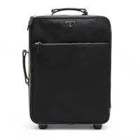 ［VINTAGE] PRADA テスートボンバーバックパック ★Aランク プラダ テスートボンバー バックパック/リュック ブラック AB