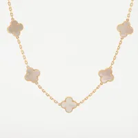 ヴァンクリーフ&アーペル ヴィンテージアルハンブラ 20P シェル 750(YG)