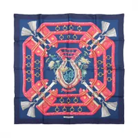 HERMES エルメス カレ 90 シルク aux champs フィールドへ 67c410646e8f1.webp