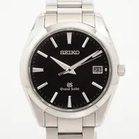 セイコー グランドセイコー 9F82-0AF0 SS QZ 黒文字盤